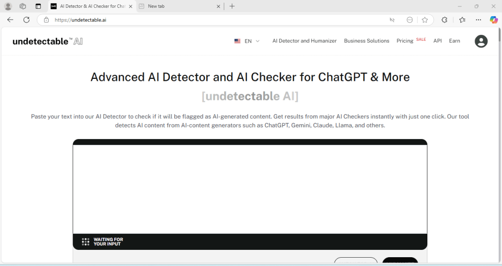 AI detection tool, humanizer, artificial intellegence detection tool 